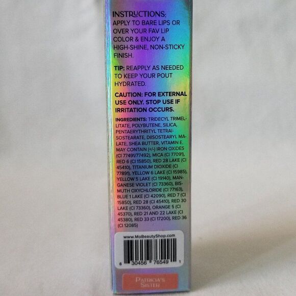 Mo Beauty - Mo-Shine Lip Gloss in Patricia's Sister - Picture 4 of 10